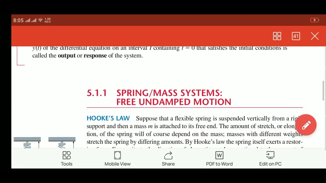 chapter 5 linear model and initial value problems - YouTube