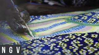 Contemporary interpretation&#39;s in Bark paintings | Bark Ladies: eleven artists from Yirrkala