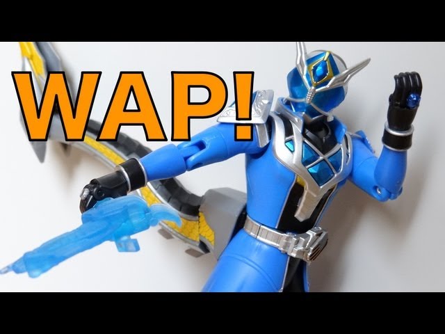 WAP! 07 Water Dragon Kamen Rider Wizard Review Wizard Action
