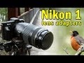 Mount Almost Any Lens on your Nikon 1 Camera with Fotodiox Nikon 1 Lens Adapters