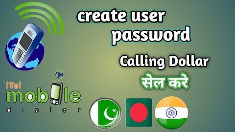 iTel Mobile Dialer | How to create user | pin and Password | sale calling Dollar | हिन्दी