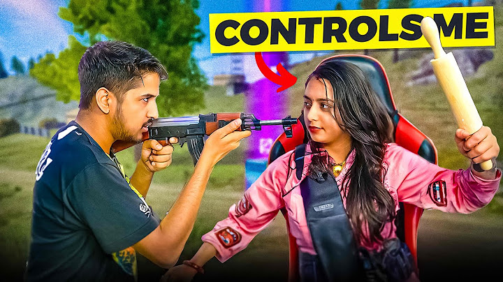 Free Fire But My Wife Controlling My Game 🤣