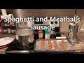 Spaghetti and Meatballs Sausage