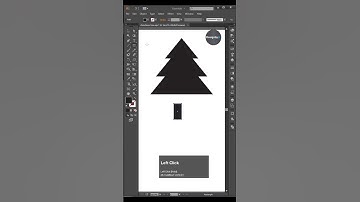 How to draw Christmas tree vector icon