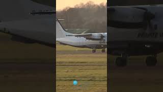 DORNIER 328 SUNSET LANDING #shorts