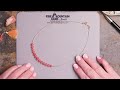 🌟 | Rhodochrosite Gemstones | How to Make a Necklace and Earring Set