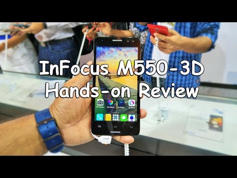 InFocus M550 3D Hands on Review