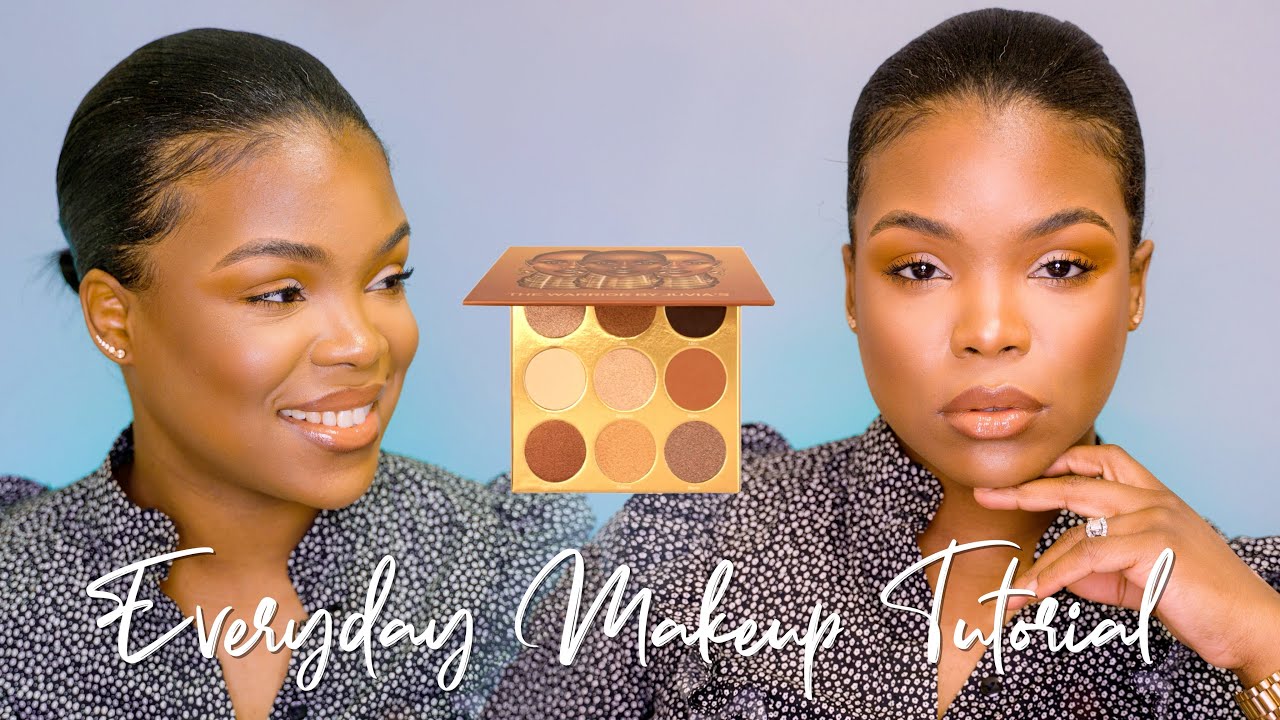 EVERYDAY MAKEUP TUTORIAL USING JUVIA’S PLACE WARRIOR PALETTE (WOC