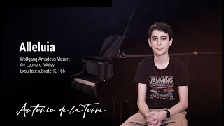 Alleluia, 'Exsultate, jubilate' - K165 - Mozart | Antonio de la Torre | Boy Soprano