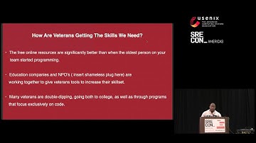 SREcon17 Americas - From Combat to Code: How Programming Is Helping Veterans Find Purpose