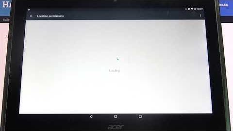 How to Manage Apps Permissions on Acer Iconia One 10 B3-A40 – Change Apps Permissions