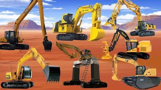 JENIS JENIS ALAT BERAT EXCAVATOR | Hydraulic Shovel, Straddle Carrier, Amphibi Excavator, Long Reach screenshot 2