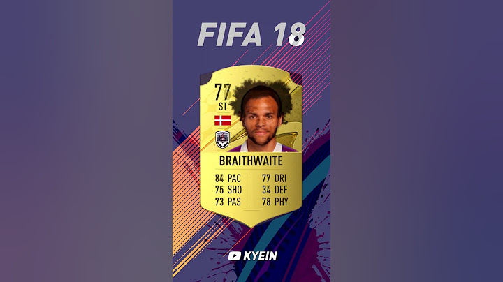 Martin Braithwaite - FIFA Evolution (FIFA 11 - FIFA 23)