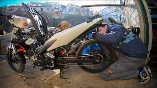 Crypton X 65mm Project…! Part 1