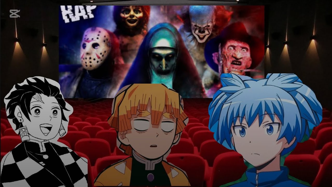 kmy bnha y ak reaccionando a universos|| capitulo 4: películas de terror