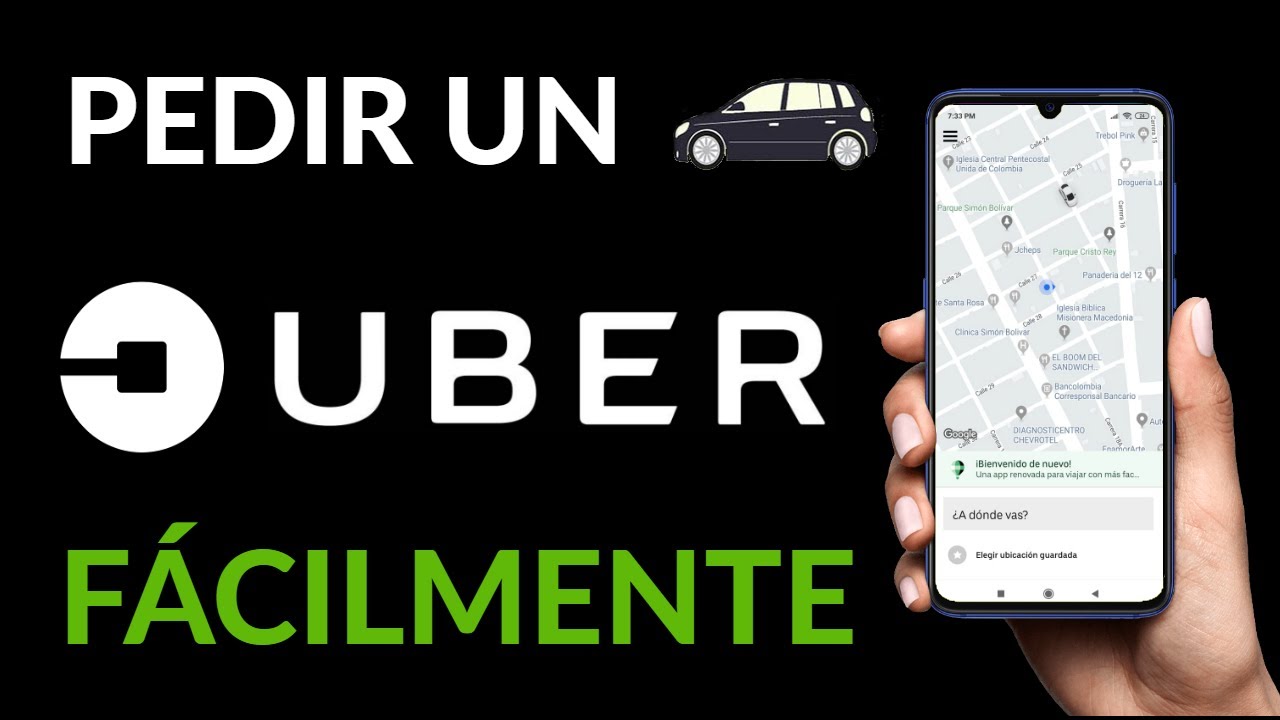 Como Pedir un Uber de Forma Fácil Rápida - YouTube