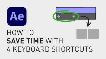 How to save time with these keyboard shortcuts (in After Effects)