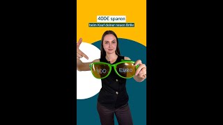 400€ sparen beim Kauf deiner neuen Brille