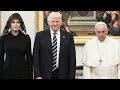 Pope Francis Jokingly Asks Melania What She's Feeding Donald Trump