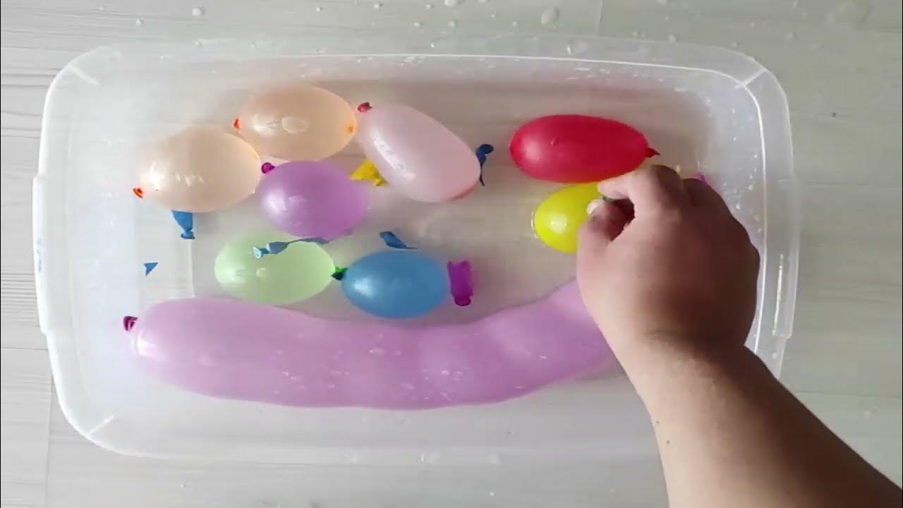 Relaxing Water Balloons Sound Asmr Satisfying Relaxing Balloon video