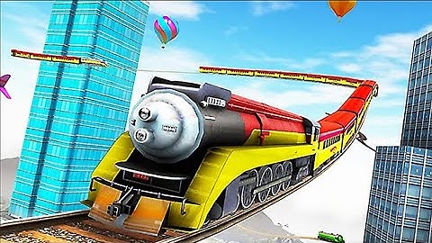 Impossible Air Train Driving Simulator 2020 - Level 9 Success