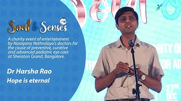 Soul & Senses | Dr Harsha Rao | Hope is eternal