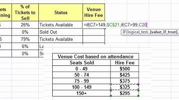 Excel 2010 Tutorial For Beginners #25 - Nested IF Function