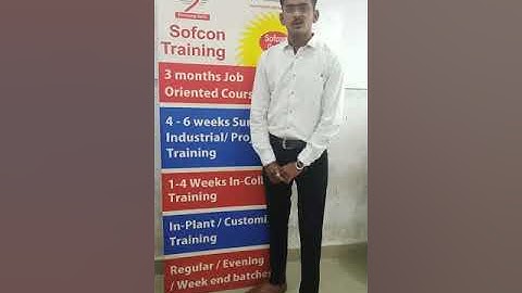 HVAC Training in Pune with Placement | Darshan Trained & Placed by Sofcon Pune