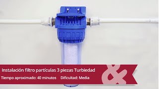 Cómo instalar un filtro de partículas 