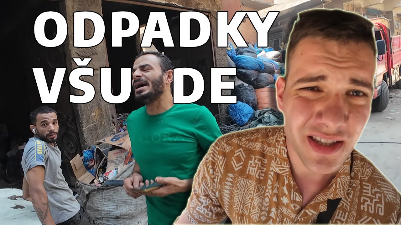 Tohle je Město Odpadků v Káhiře, Manshiyat Nasir! 🇪🇬