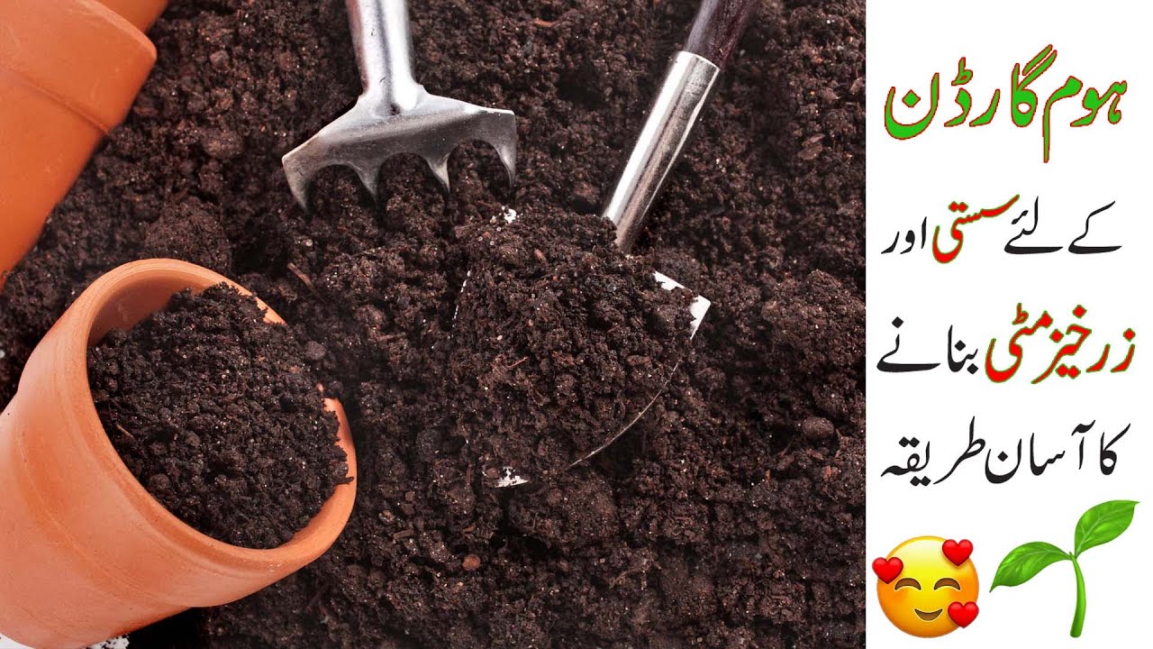 How to Make Simple and powerful Potting Soil Mix for Plants at Home ...