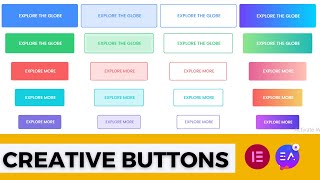 How to add Creative Buttons in Wordpress Using Elementor for free || Essential Addons for Elementor