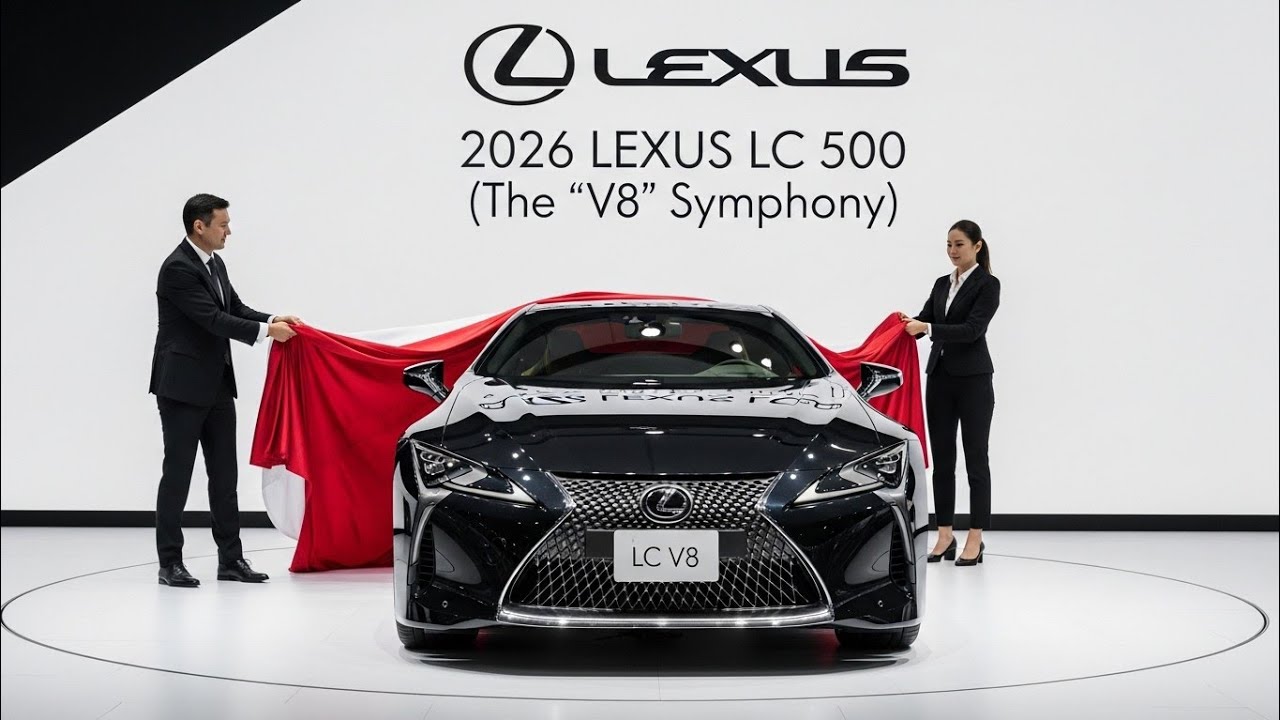 【世界初公開】レクサス LC 500 “V8 シンフォニー”降臨！心震える官能サウンドと圧倒的デザイン！