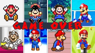 Evolution Of Super Mario GBA Death Animations & Game-Over Screens!