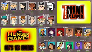 What if Total Drama Contestants Participated in The HUNGER GAMES  (OG's VS REBOOT)