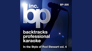Until The Real Thing Comes Along (Karaoke Instrumental Track) (In the Style of Rod Stewart)
