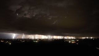 Lightning Barrage Time Lapse (May 25, 2015)