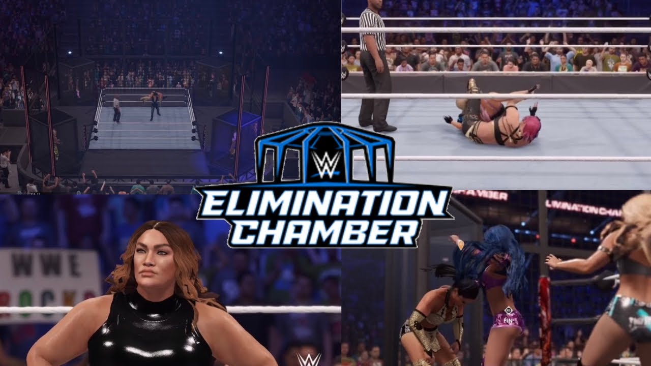 WWE 2K22 ELIMINATION CHAMBER PPV PART 1 YouTube