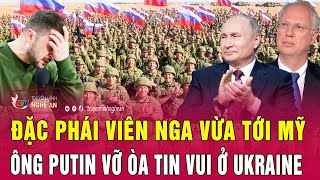 Thời sự quốc tế 25/10: Đặc phái viên Nga vừa tới Mỹ; Ông Putin vỡ òa tin vui ở Ukraine