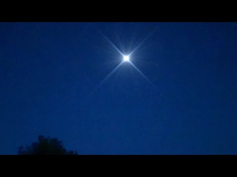 Bright Light UFO / UAP Moving Very Fast in South France, July 2022 ?