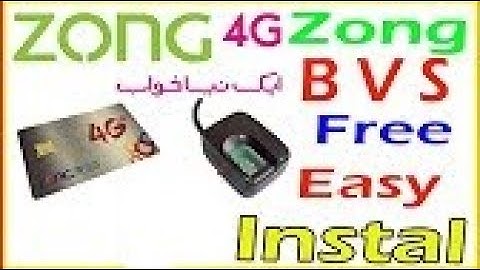 How To Install Zong bvs device
