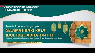 Cara Membuat Spanduk Idul Adha Coreldraw 2020