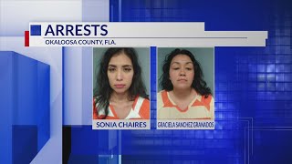 2 women arrested after verbal altercation escalates into multiple criminal offenses