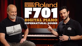 Roland F701 | Modern Streamlined Digital Piano | Overview & DEMO