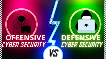 types of cyber security || Offensive VS Defensive