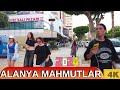 Alanya Mahmutlar street walking tour 2024 / Alanya Antalya turkey holiday 4k