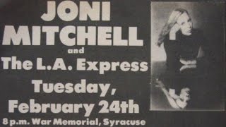 Joni Mitchell - Edith & The Kingpin / Talk to Me | Feb 24, 1976 |  Syracuse, NY 