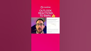 Microsoft Outlook Reactions To Email Messages 👍