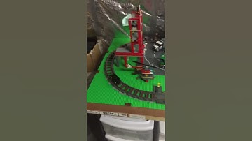 Copper tape on LEGO track