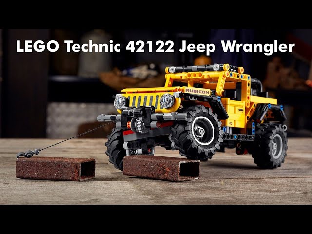 LEGO Technic 42122 Jeep Wrangler first -